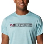 Tricou Columbia Alpine Chill Zero Graphic Short Sleeve Verde | winteroutlet.ro