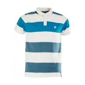 Incognito Stripe Poloshirt Kék